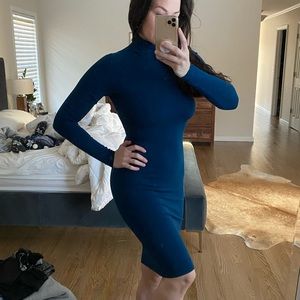 Never worn! Dark teal Sweater dress from Marciano